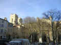 La Cathdrale vue de la Place Salinis
